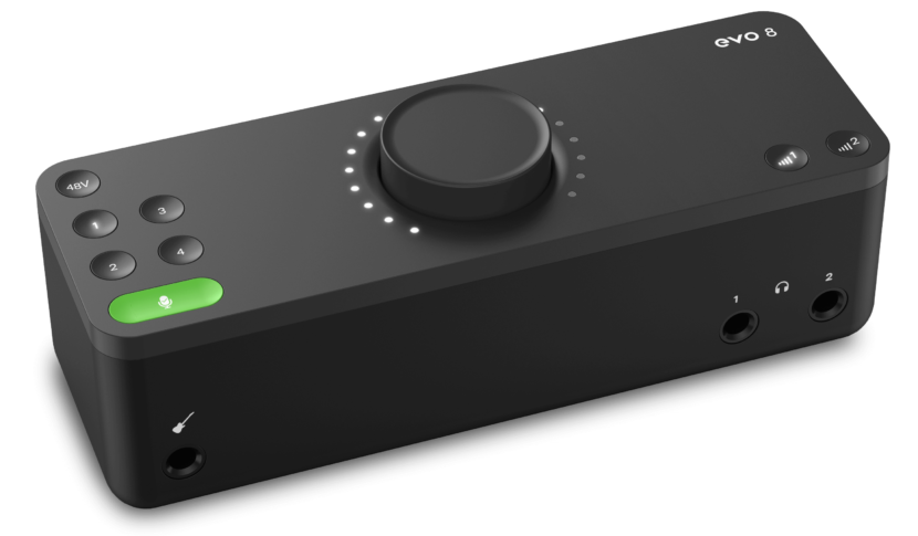 EVO 8 Audio Interface - Make great recordings effortless