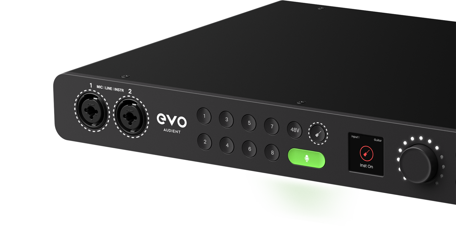 EVO 16 - 24in | 24out Audio Interface - A new way of doing things