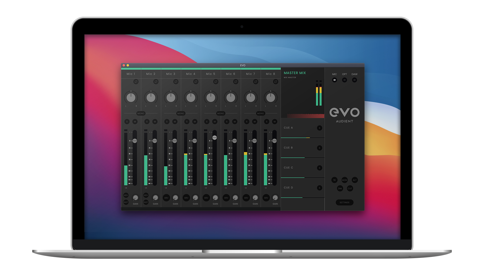 EVO 16 - 24in | 24out Audio Interface - A new way of doing things