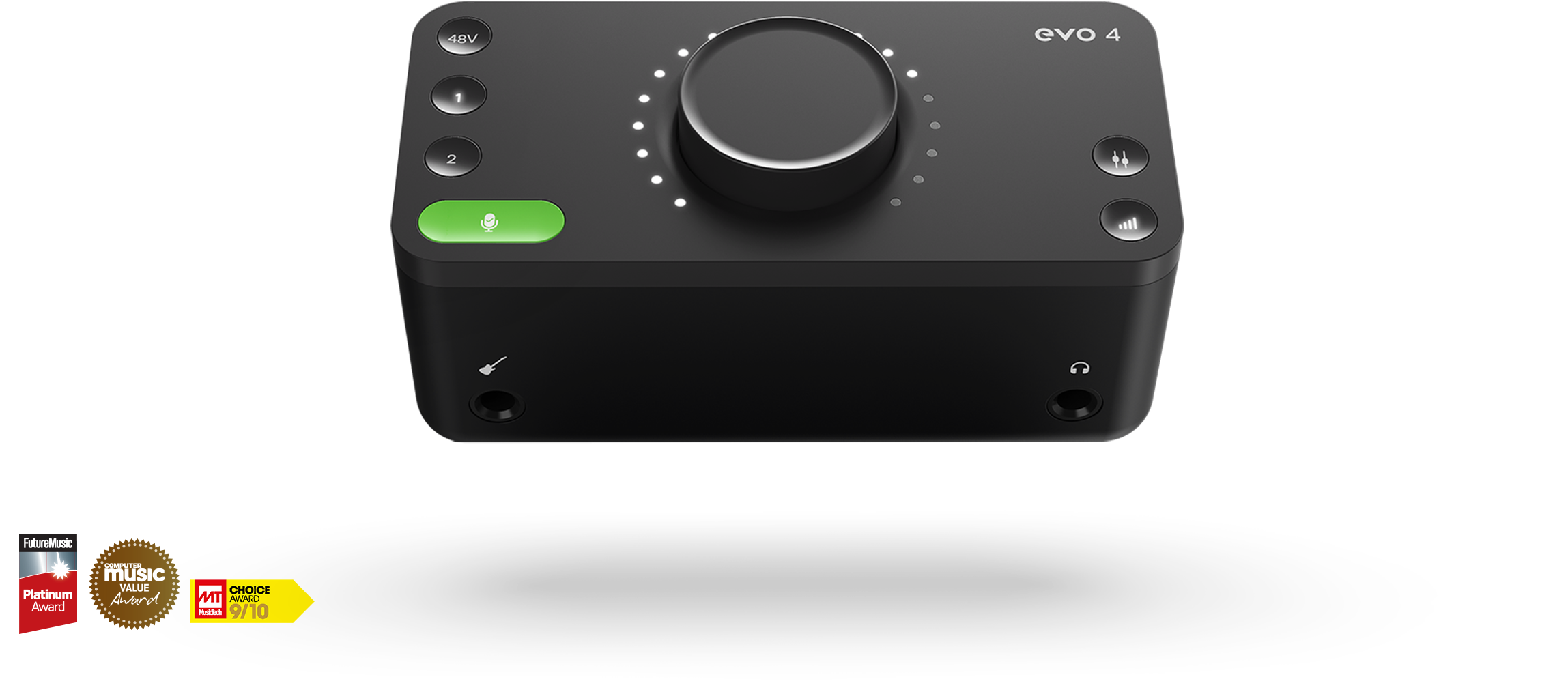 EVO 4 Audio Interface - Make great recordings effortless