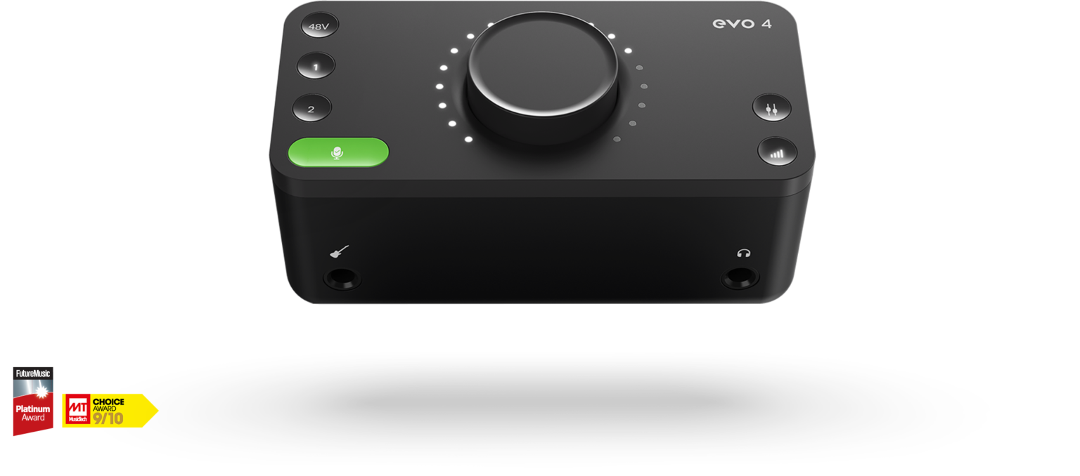 EVO 4 Audio Interface - Make great recordings effortless