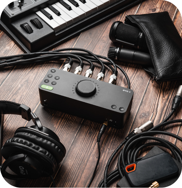 EVO 8 Audio Interface - Make great recordings effortless